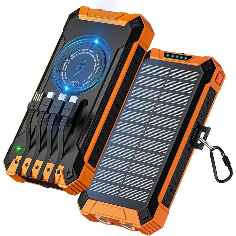 š„Last Day Special Offerš„Solar Wireless Portable Power Bank