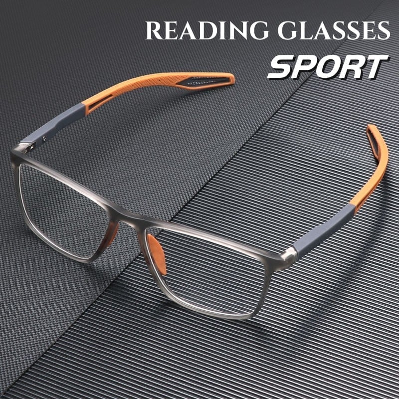 š„Hot Saleš„ Fashionable silicone sports reading glasses.