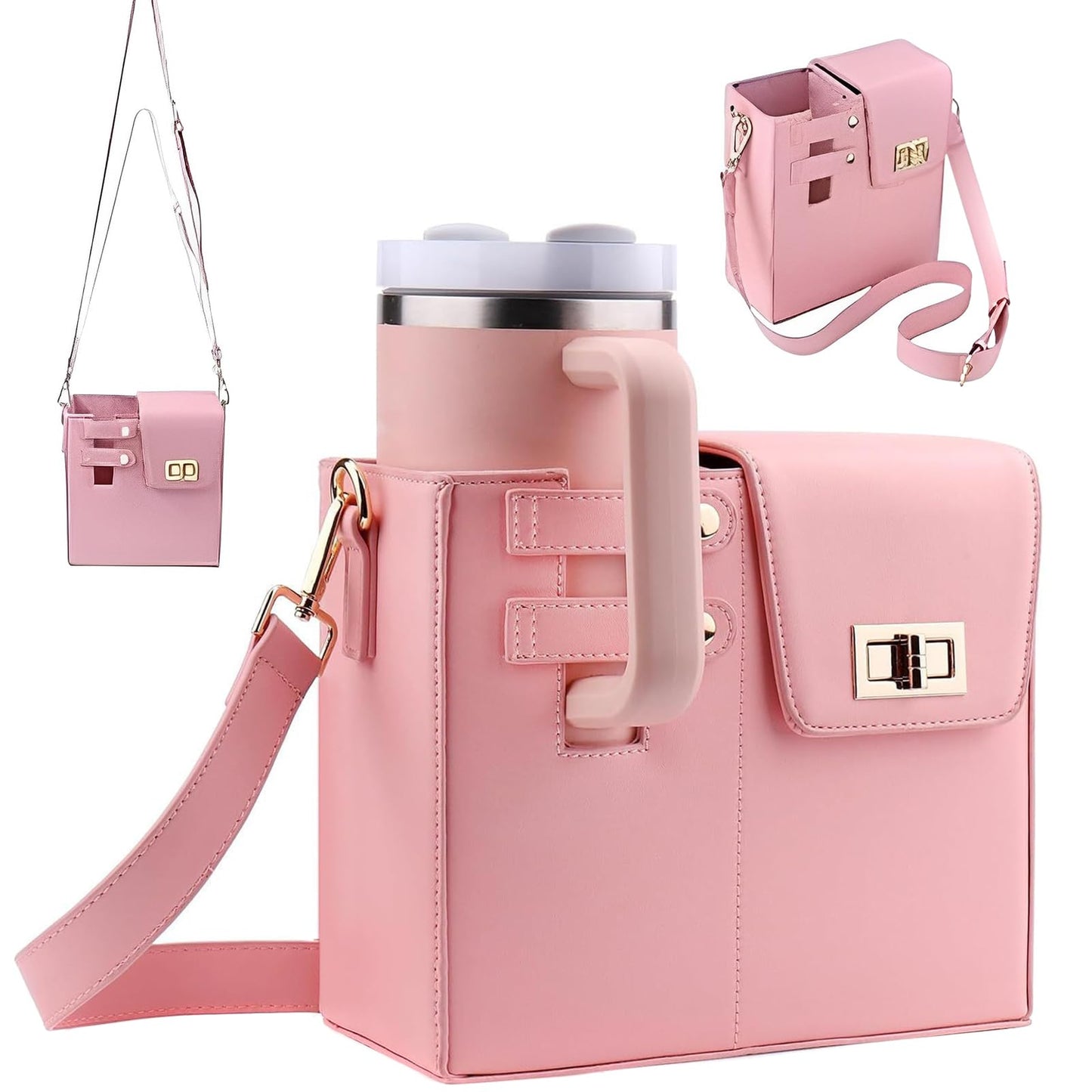 Outdoor Portable Crossbody Water Cup Storage Bag