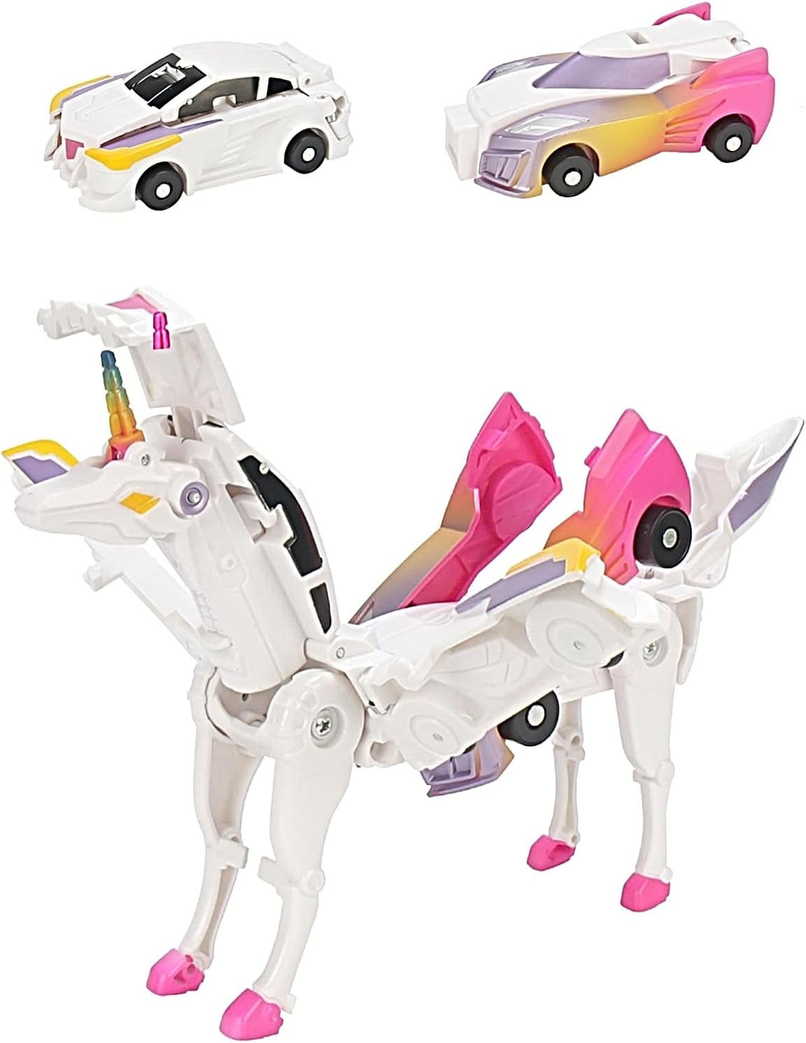 Hot Sale Two Car Transform Unicorn Toy