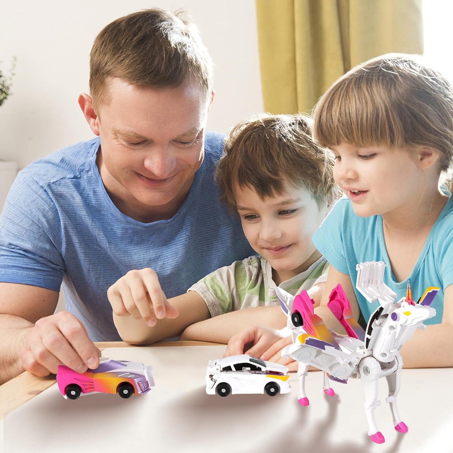 Hot Sale Two Car Transform Unicorn Toy