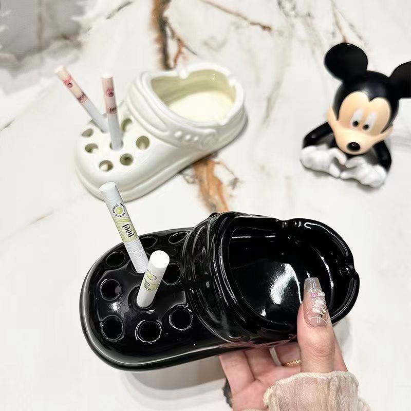 Ash Tray For Smokers Crocs Clog Design Gift Idea