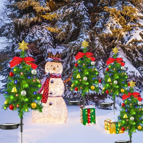 š„Hot Sale 49%OFF-šSolar Christmas Trees Lights Outdoor Decoration Waterproof
