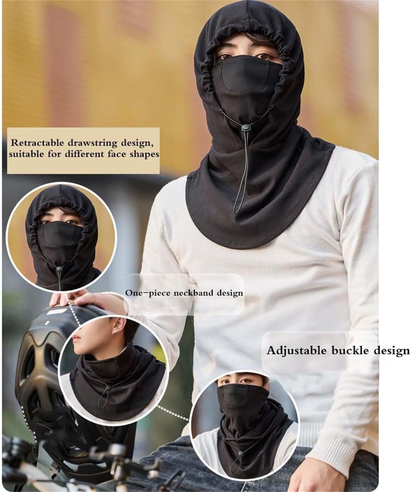 Cycling Motorcycle Cycling Cold Neck Warmer Mask