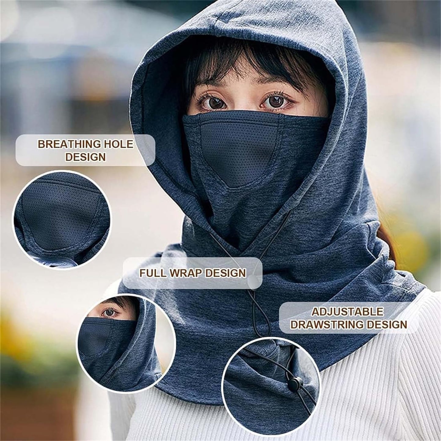 Cycling Motorcycle Cycling Cold Neck Warmer Mask