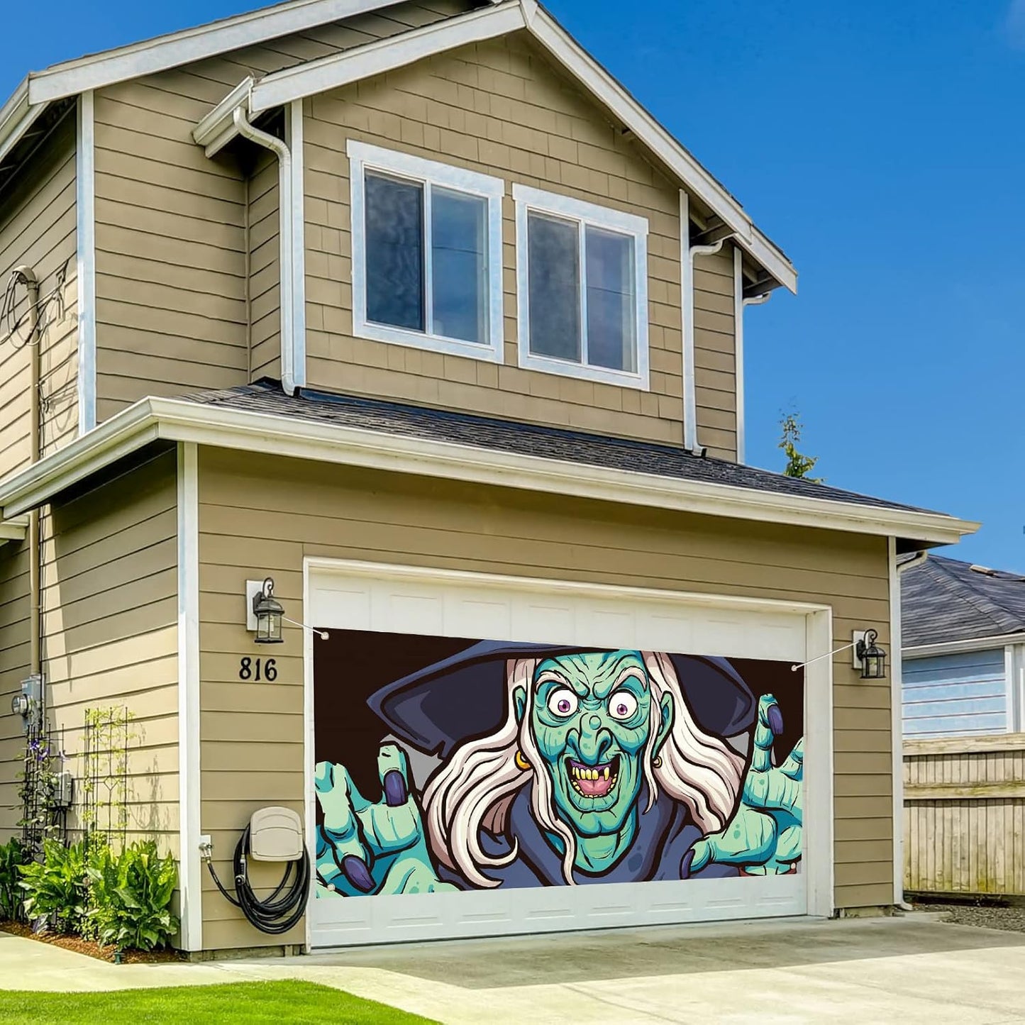 🎃Halloween Pre Sale 49% OFF🎃 Halloween Garage Door Decoration