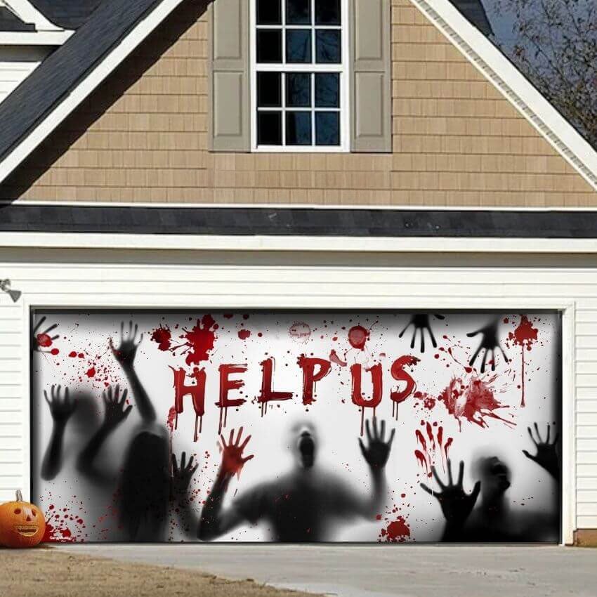 🎃Halloween Pre Sale 49% OFF🎃 Halloween Garage Door Decoration