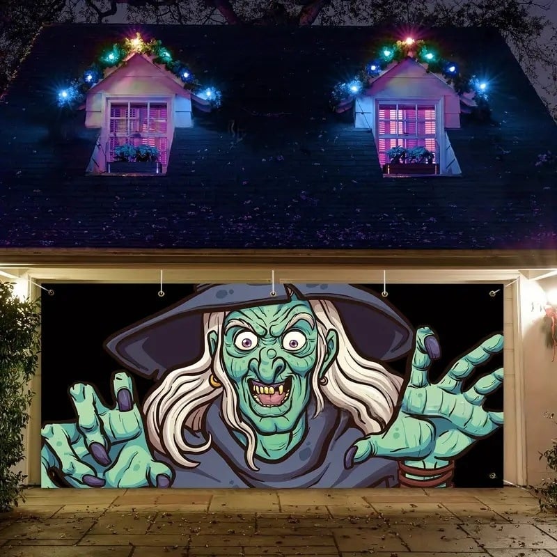 🎃Halloween Pre Sale 49% OFF🎃 Halloween Garage Door Decoration
