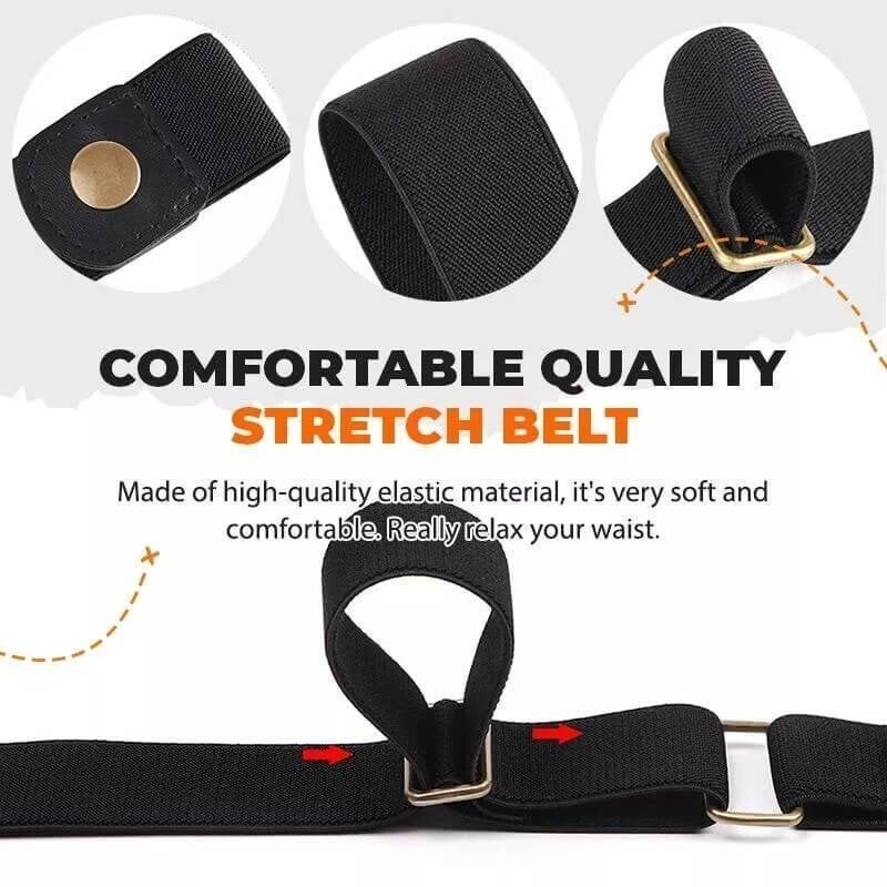 š„HOT SALEš„- Buckle-free Invisible Elastic Waist Belts