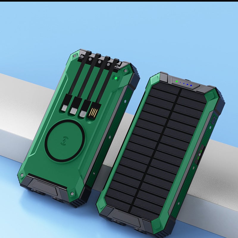 🔥Last Day Special Offer🔥Solar Wireless Portable Power Bank
