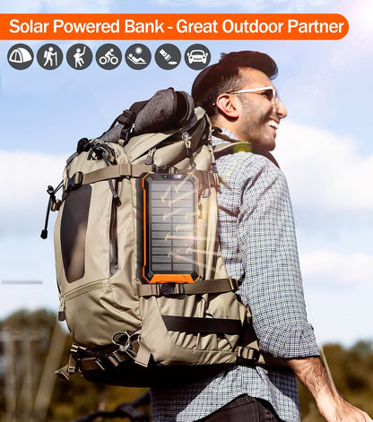 🔥Last Day Special Offer🔥Solar Wireless Portable Power Bank