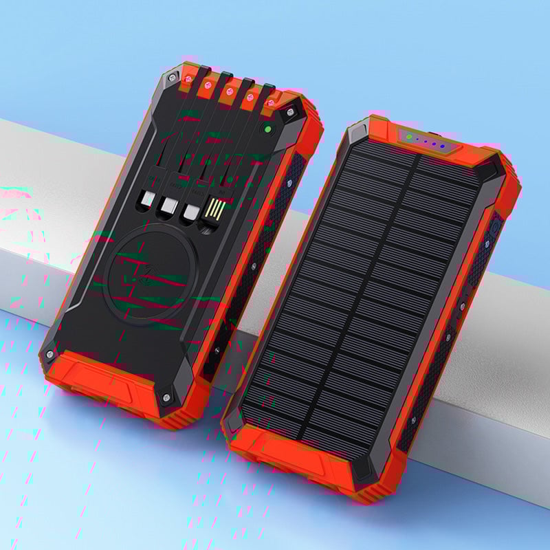 🔥Last Day Special Offer🔥Solar Wireless Portable Power Bank