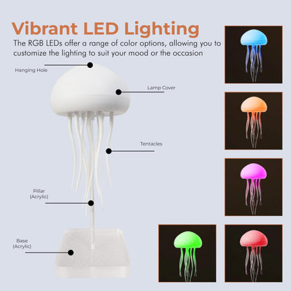Voice Controlled Jellyfish Lamp