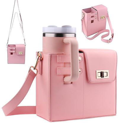 Outdoor Portable Crossbody Water Cup Storage Bag