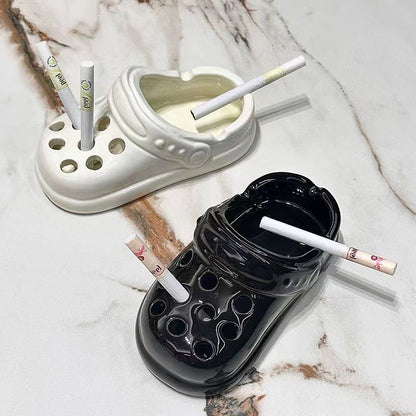 Ash Tray For Smokers Crocs Clog Design Gift Idea
