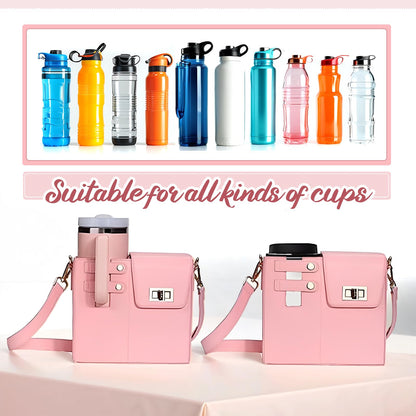 Outdoor Portable Crossbody Water Cup Storage Bag