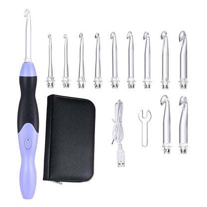 LED Crochet Hook Set