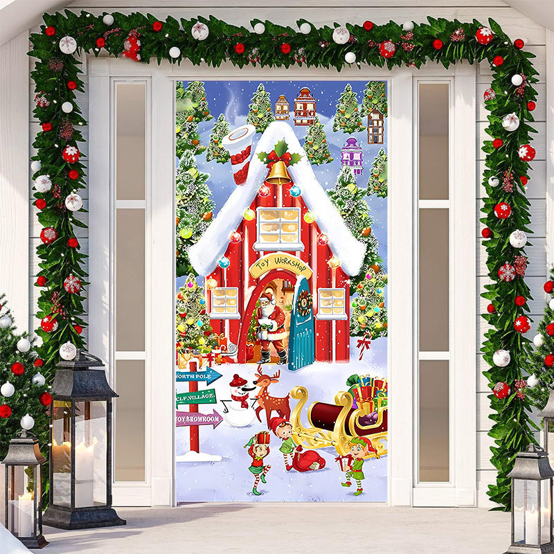 🎄Last Day Sale 70% OFF - Christmas 2024 Front Door Decoration🎅