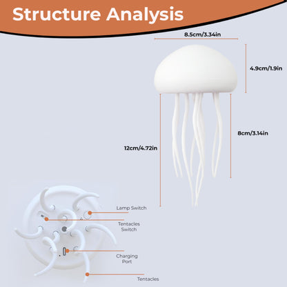 Voice Controlled Jellyfish Lamp