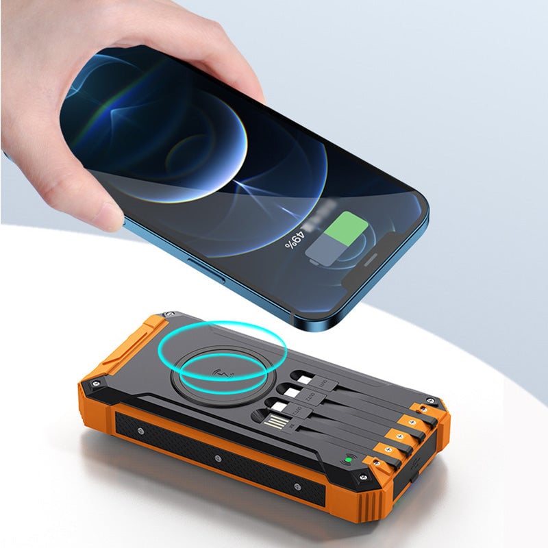 🔥Last Day Special Offer🔥Solar Wireless Portable Power Bank