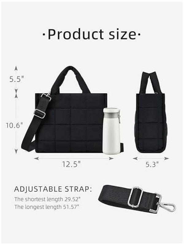 Lightweight Shoulder Bag Puffy Bag