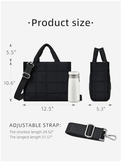 Lightweight Shoulder Bag Puffy Bag