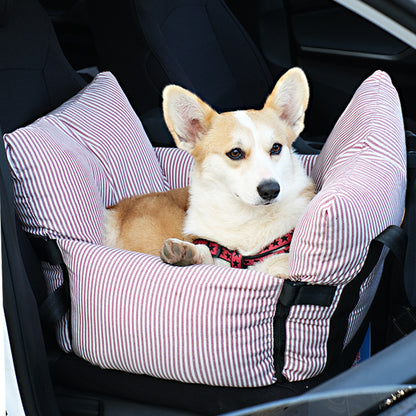 Portable Leisure Outing Pet Bolster Large Dog Car Seat Bed